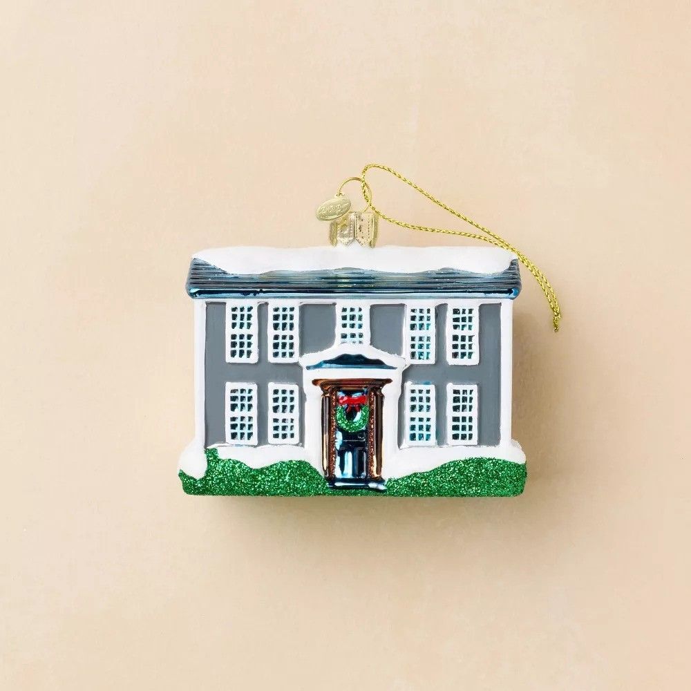 John Derian Target Glass House Ornament Christmas NEW